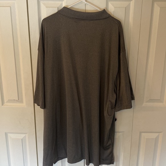 Reebok Golf Men’s (size 4XLT) Grey Short Sleeve Polo Top - Picture 4 of 5